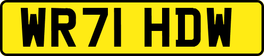 WR71HDW