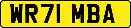 WR71MBA