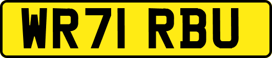 WR71RBU