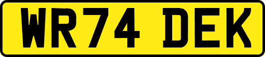 WR74DEK