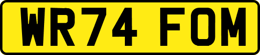 WR74FOM