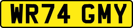 WR74GMY