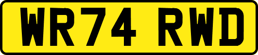 WR74RWD