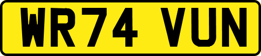 WR74VUN
