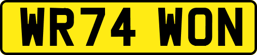 WR74WON
