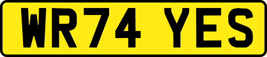 WR74YES