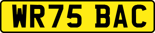 WR75BAC