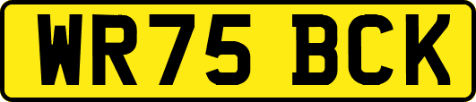 WR75BCK