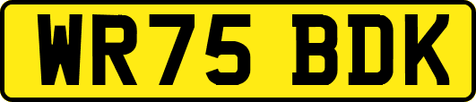WR75BDK