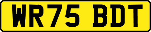 WR75BDT