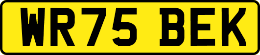 WR75BEK