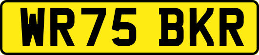 WR75BKR