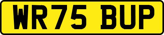 WR75BUP