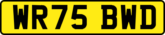 WR75BWD