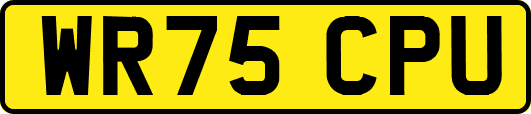 WR75CPU