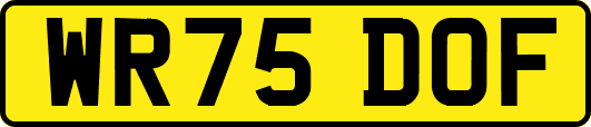 WR75DOF