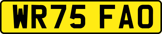 WR75FAO