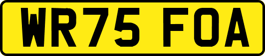 WR75FOA
