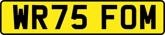 WR75FOM
