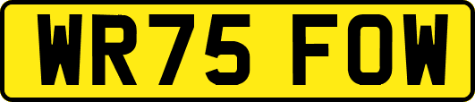 WR75FOW