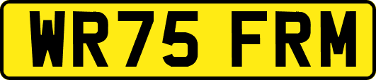WR75FRM