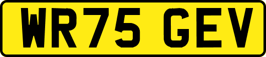 WR75GEV