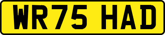 WR75HAD
