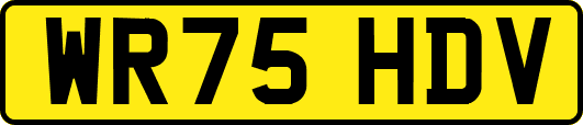 WR75HDV