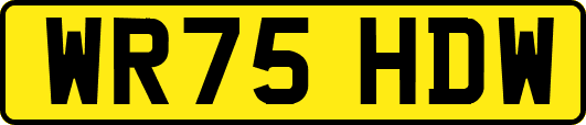 WR75HDW