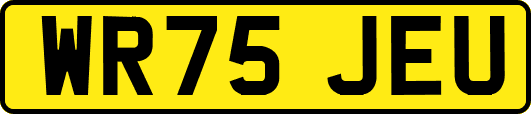 WR75JEU