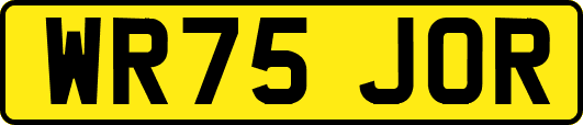WR75JOR
