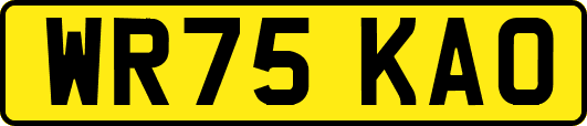 WR75KAO