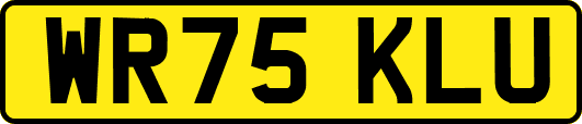 WR75KLU