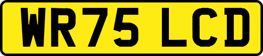 WR75LCD