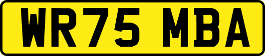 WR75MBA