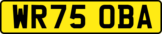 WR75OBA