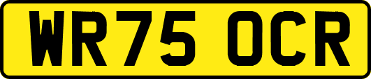 WR75OCR