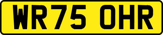 WR75OHR