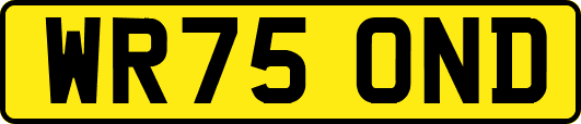 WR75OND