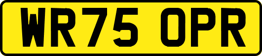 WR75OPR