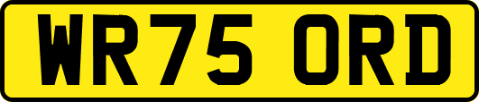 WR75ORD
