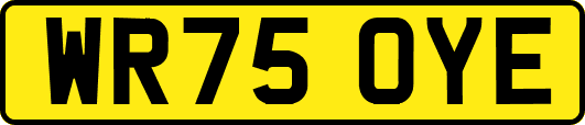 WR75OYE
