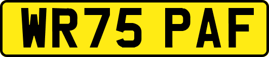WR75PAF