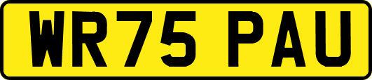 WR75PAU