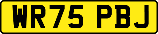 WR75PBJ