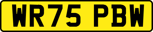 WR75PBW