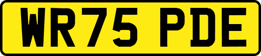 WR75PDE