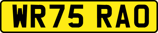 WR75RAO