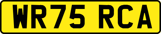 WR75RCA