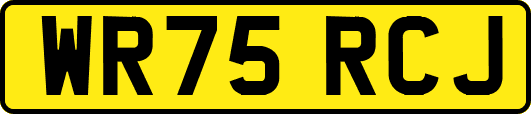 WR75RCJ